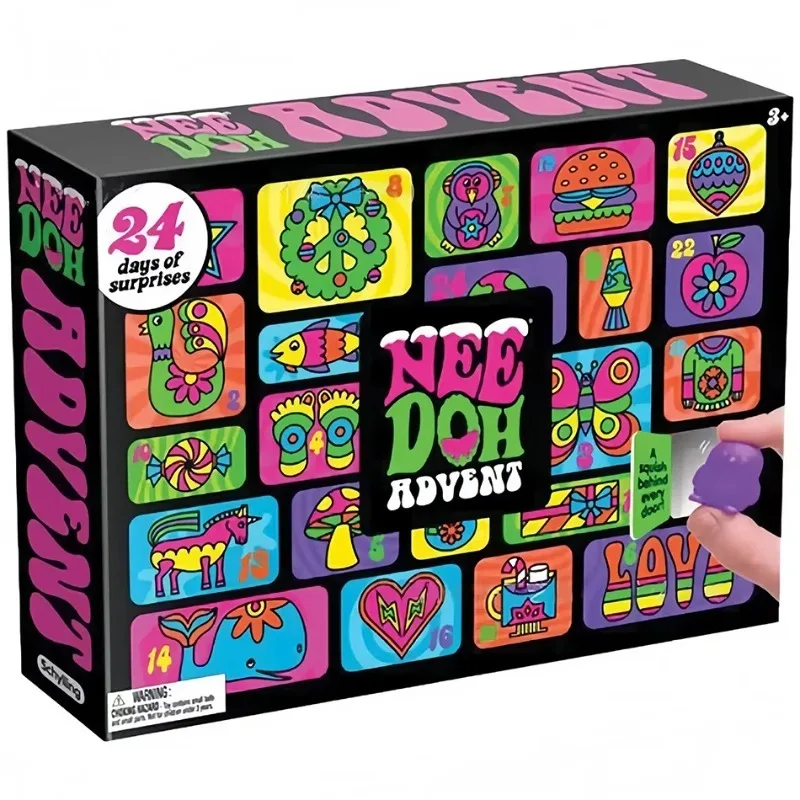 Mystery Box Blind Bag - Christmas countdown calendar: 24-day surprise series,