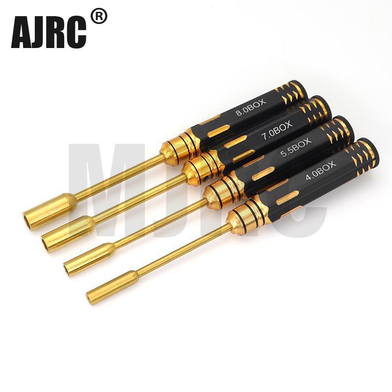 Tamiya Model Paint Set - Ajrc 4-Piece Set / Titanium Alloy