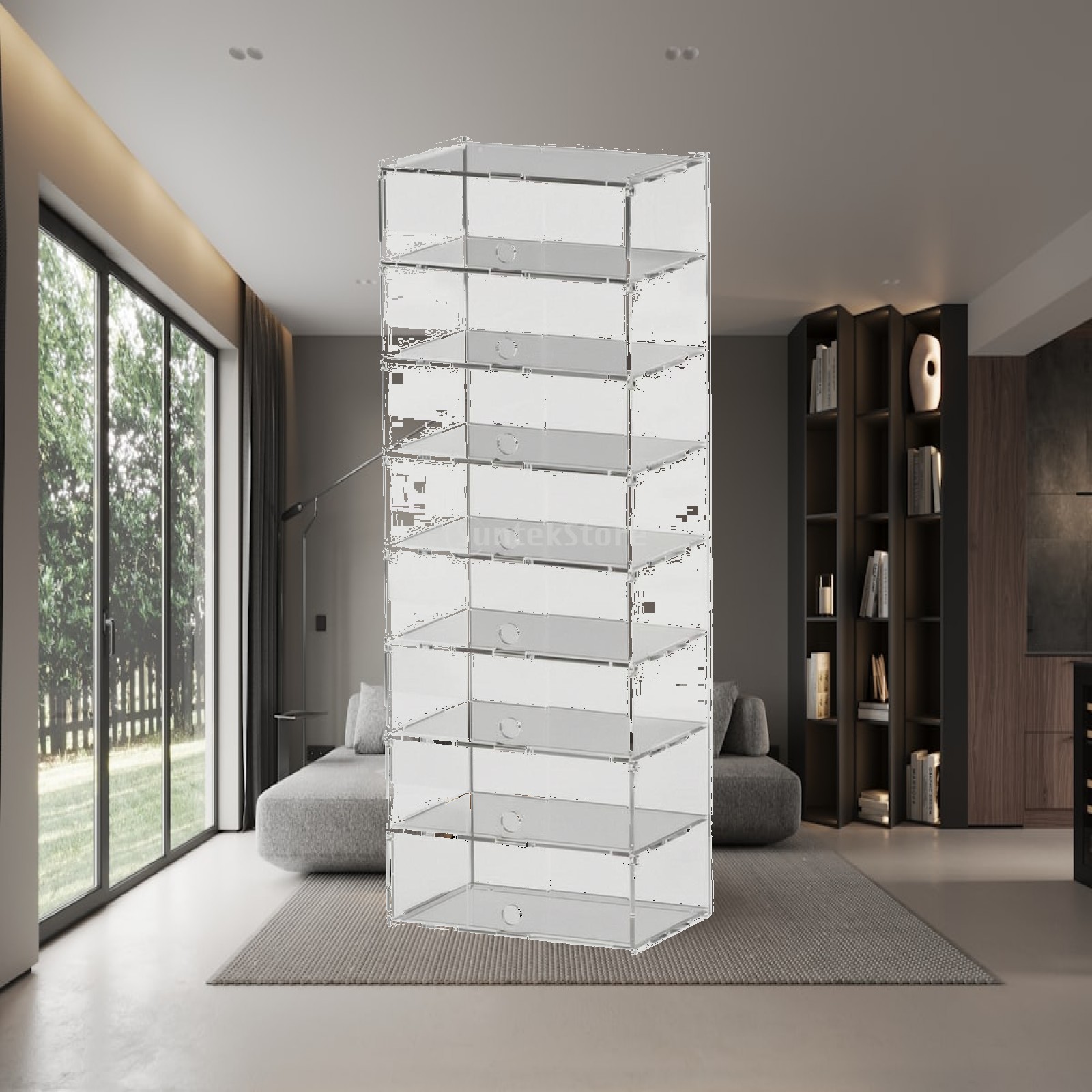 Display Case Acrylic - Transparent Acrylic Desktop Display and Storage