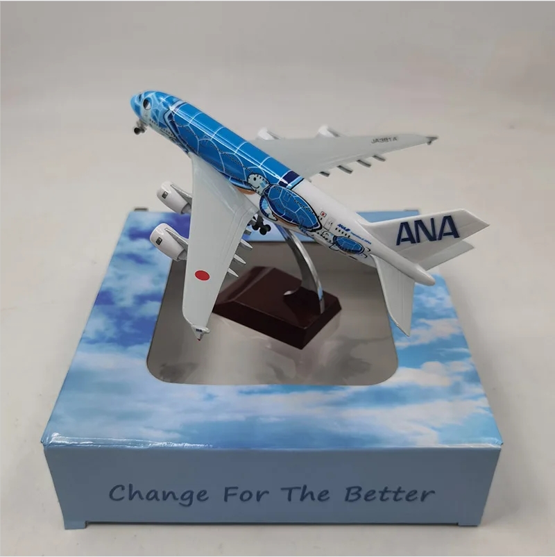 Model Airplane Plastic - 20cm Air Japan ANA Airlines Airplane