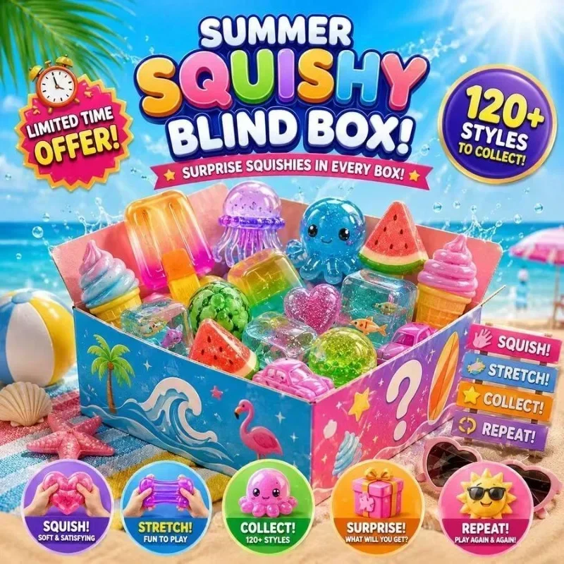 Mystery Box Blind Bag - 100 +Pcs Surprise Box Toys Novelty