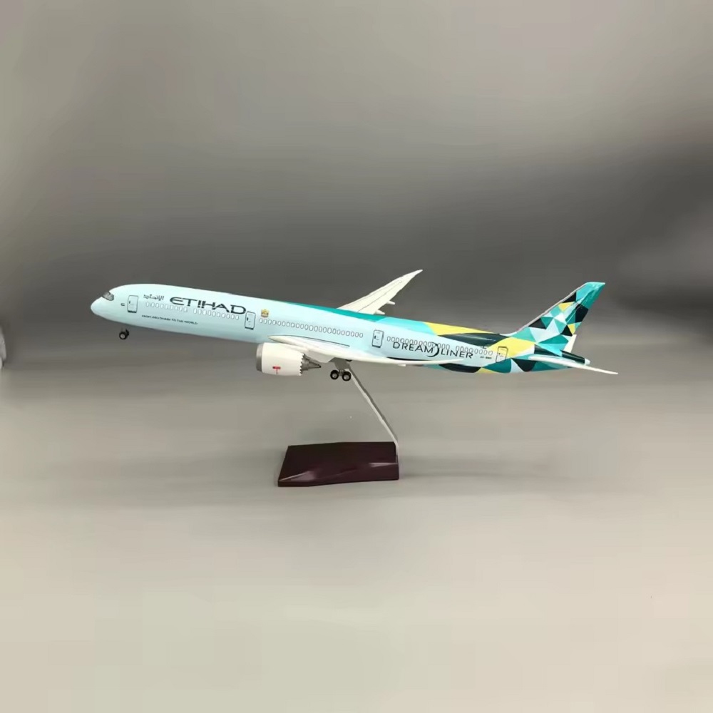 1/145 Scale Aircraft Etihad B7 - Model Airplane Plastic ulasan dan harga