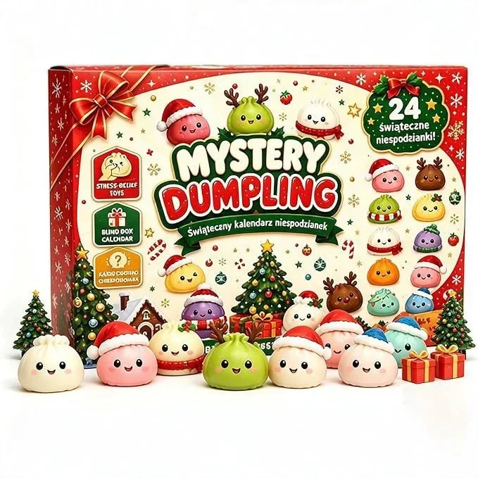 24 PCS Christmas Advent Calend - Mystery Box Blind Bag ulasan dan harga