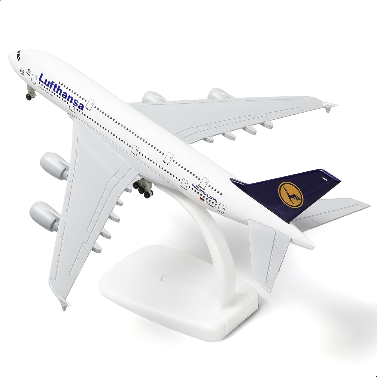Toy planes A380 German 1/300 s - Model Airplane Plastic ulasan dan harga