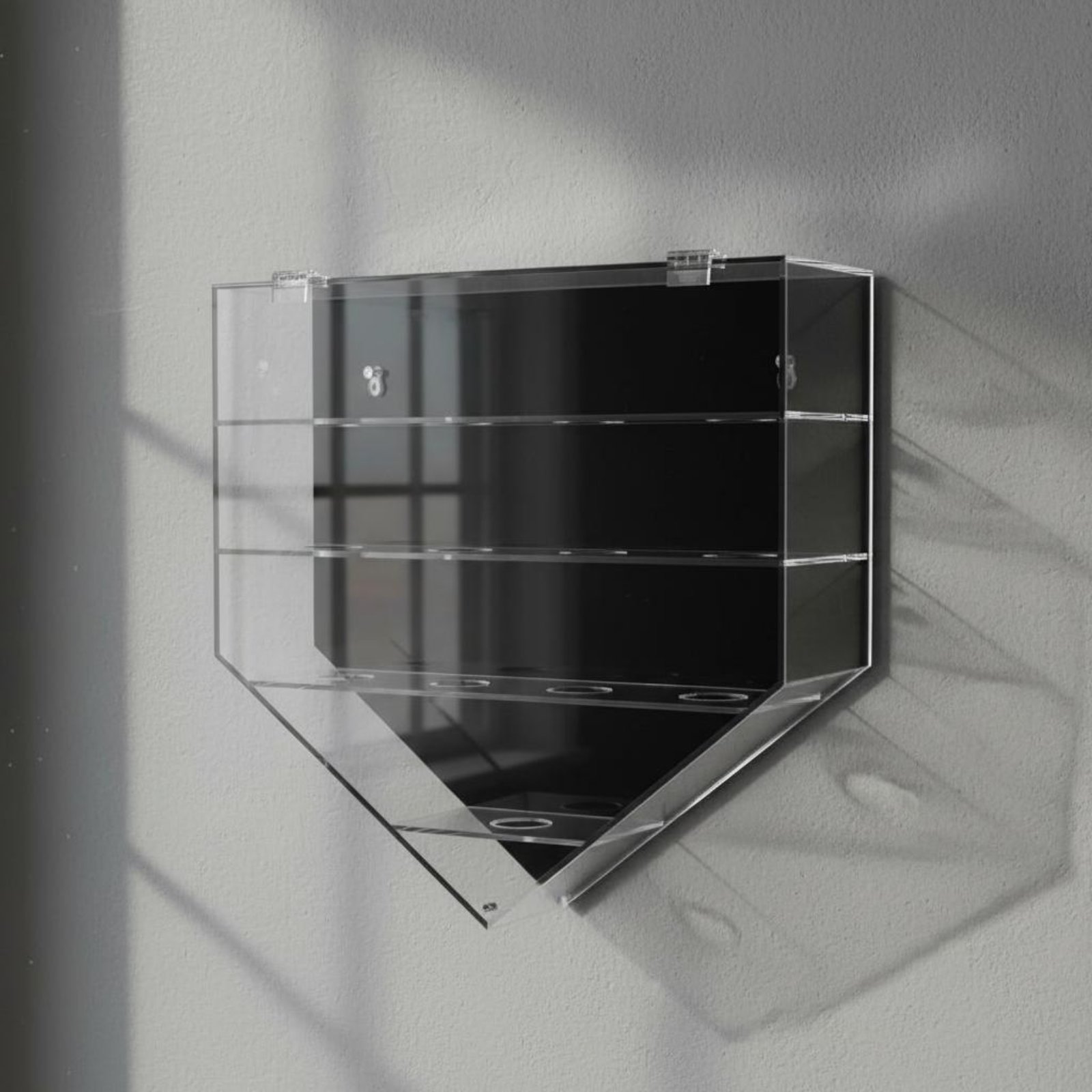 Baseball Display Case Transpar - Display Case Acrylic ulasan dan harga