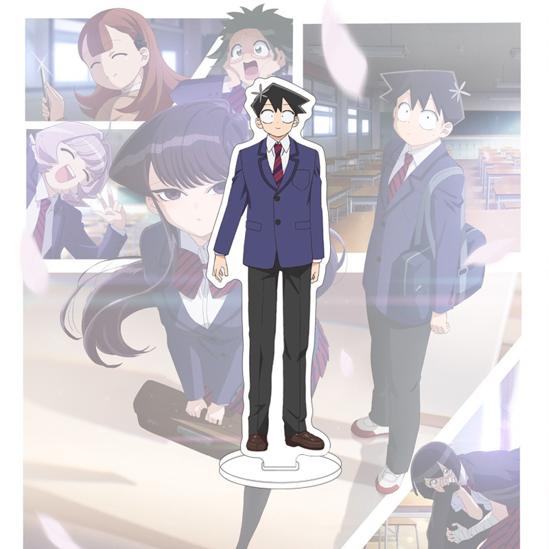 16CM Anime Komi Can't Communic - Figma Stand Set ulasan dan harga