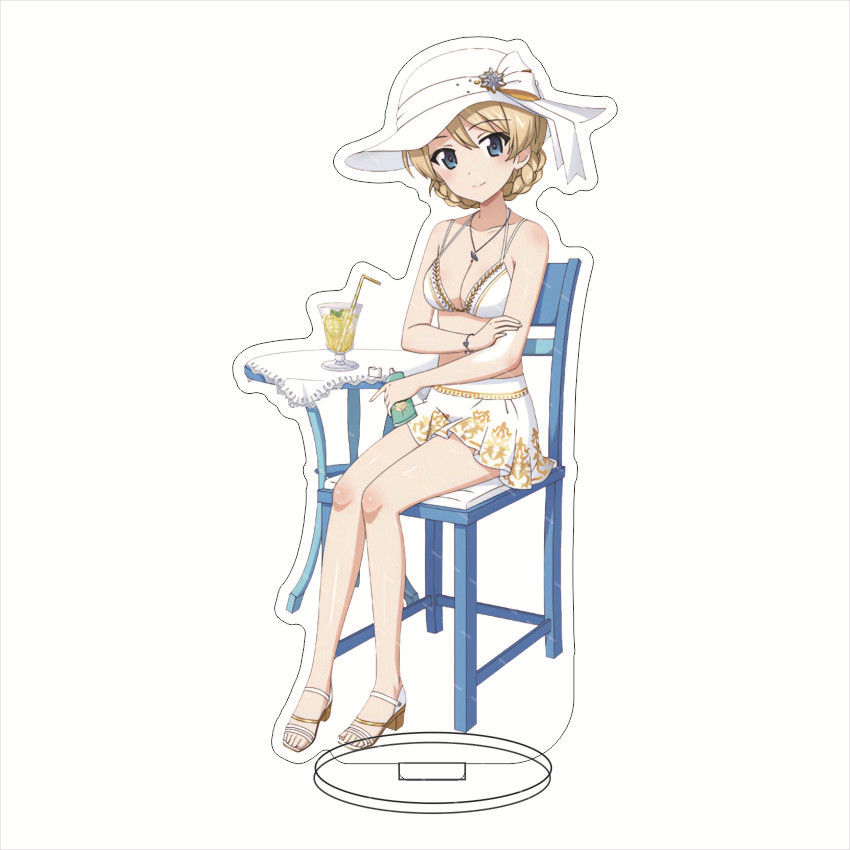 16CM Anime Acrylic Stand GIRLS - Figma Stand Set ulasan dan harga