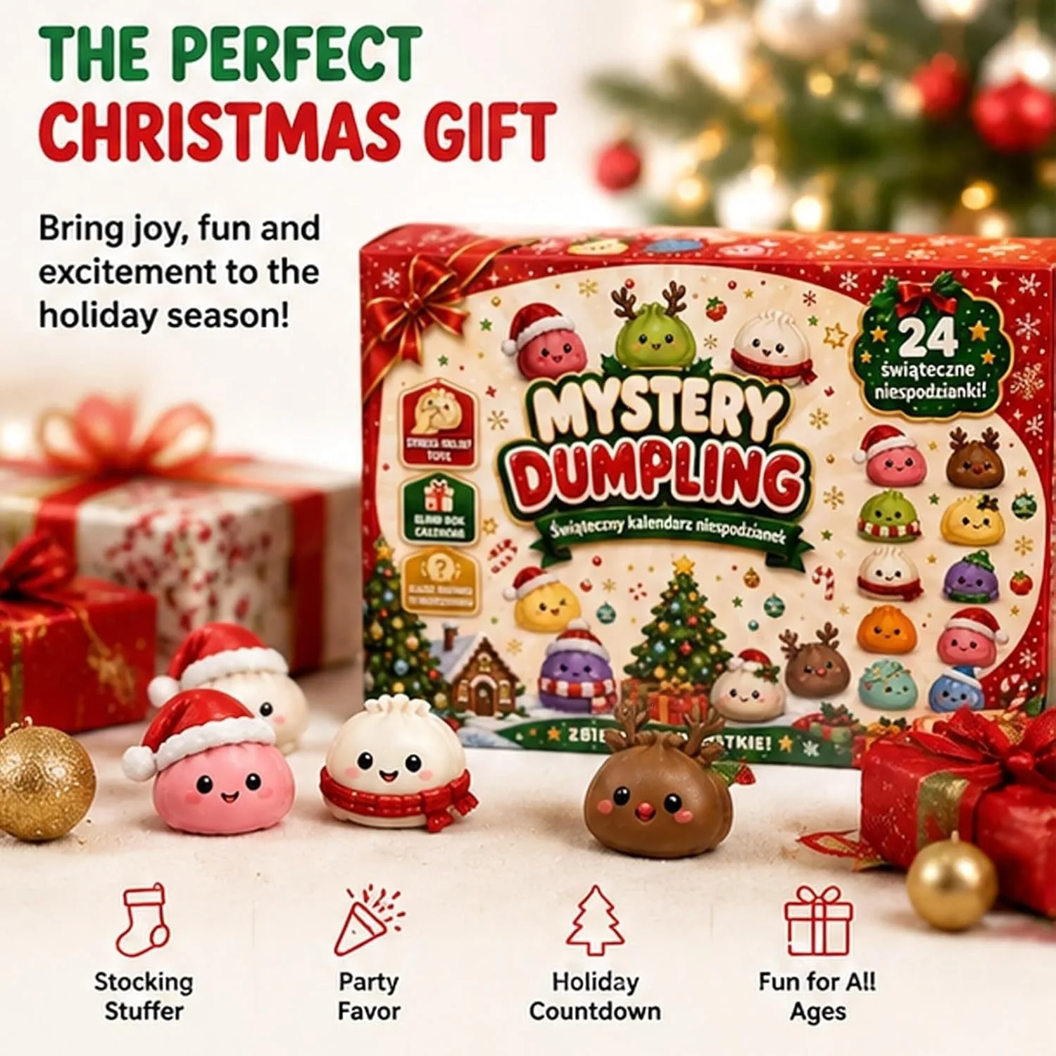Christmas Surprise Advent Cale - Mystery Box Blind Bag ulasan dan harga