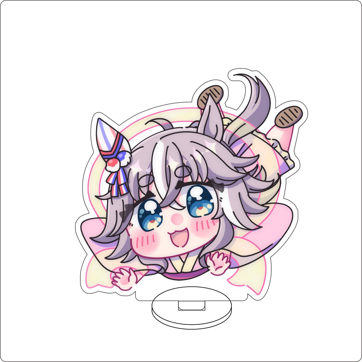 10CM Anime Uma Musume: Pretty  - Figma Stand Set ulasan dan harga