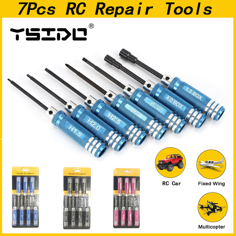 YSIDO 7Pcs 1.5 2.0 2.5mm Hex S - Tamiya Model Paint Set ulasan dan harga