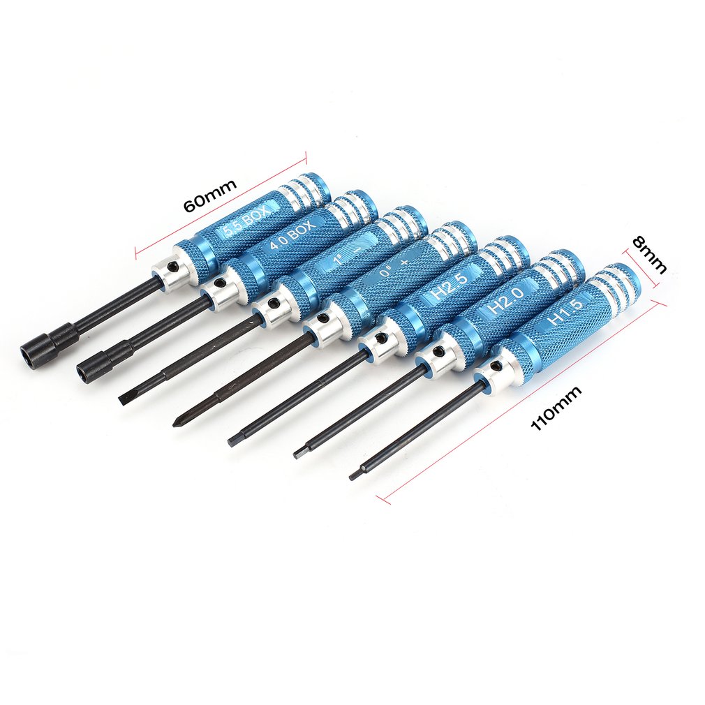 YSIDO 7Pcs 1.5 2.0 2.5mm Hex S - Tamiya Model Paint Set ulasan dan harga