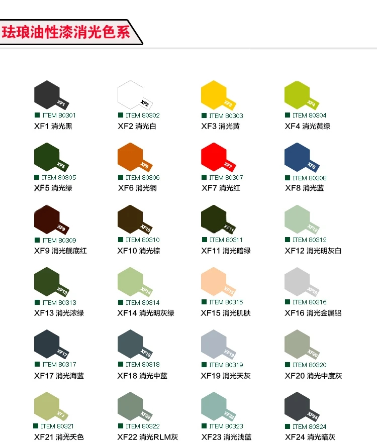 TAMIYA Enamel Paint Extinction - Tamiya Model Paint Set ulasan dan harga