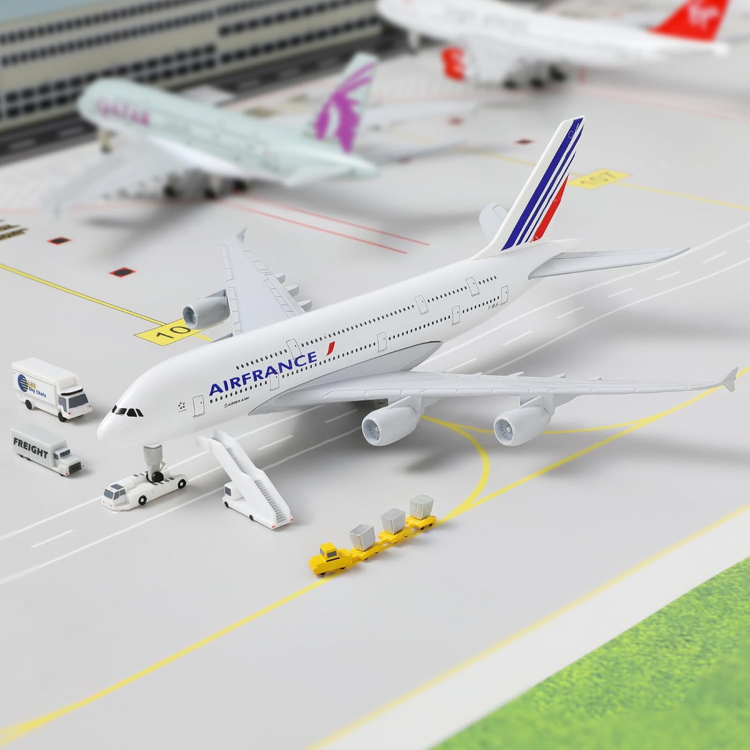 20CM Air France A380 Plane Mod - Model Airplane Plastic ulasan dan harga