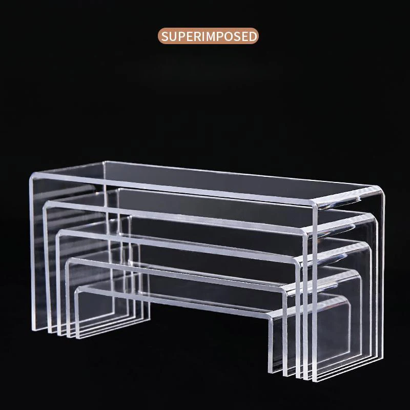 Acrylic Display Risers for Act - Pop Display Shelf ulasan dan harga
