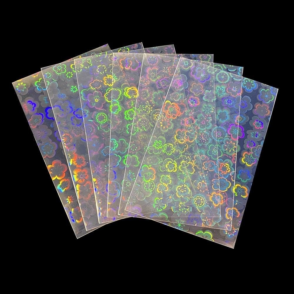 50pcs 65x90mm Holographic Card - Card Penny Sleeve ulasan dan harga