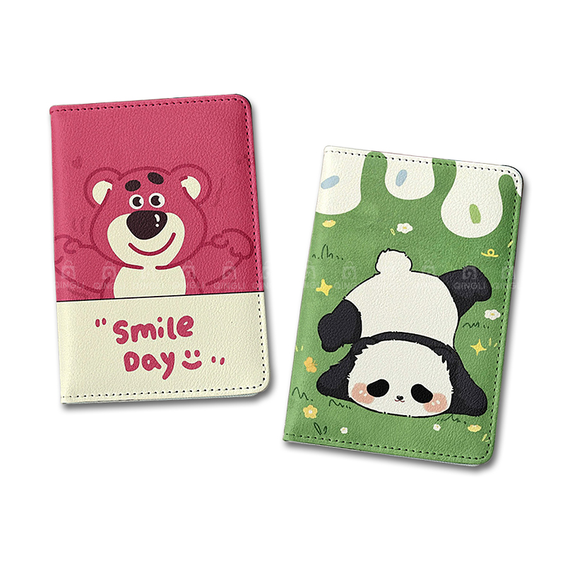 Cute Panda Passport Cover Girl - Card Top Loader ulasan dan harga