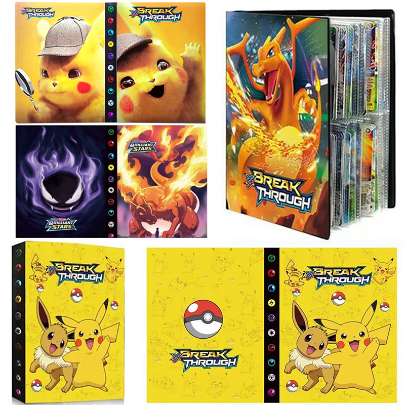 240PCS Cartoon Album Card Book - Pokemon Binder Card ulasan dan harga