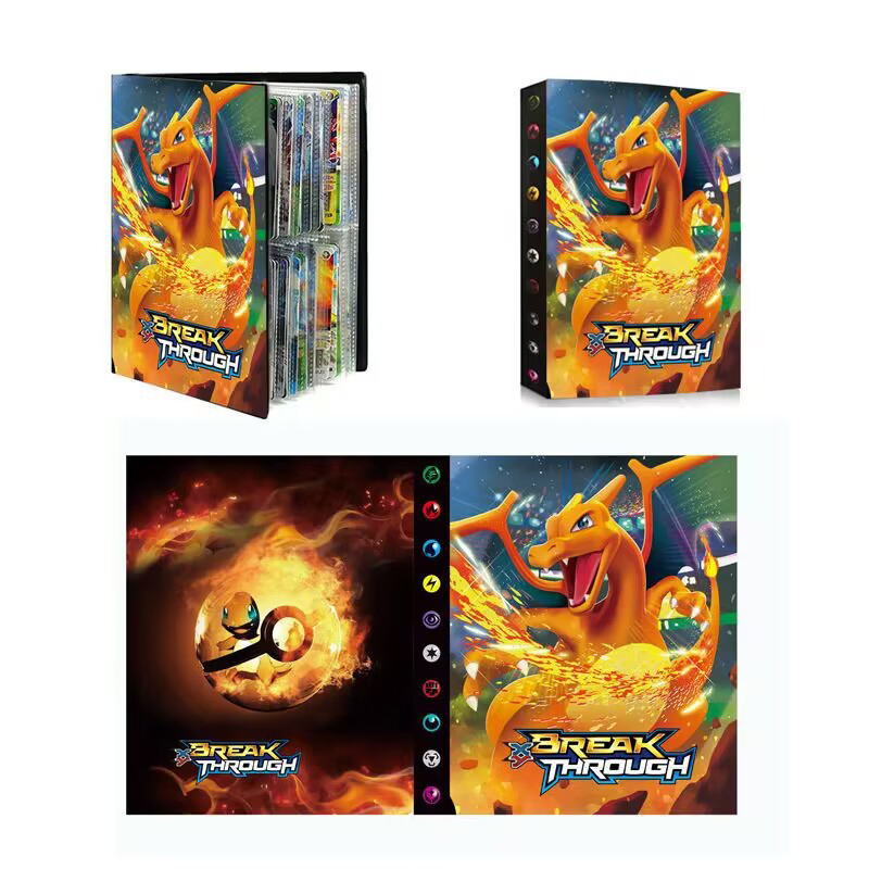 240PCS Cartoon Album Card Book - Pokemon Binder Card ulasan dan harga