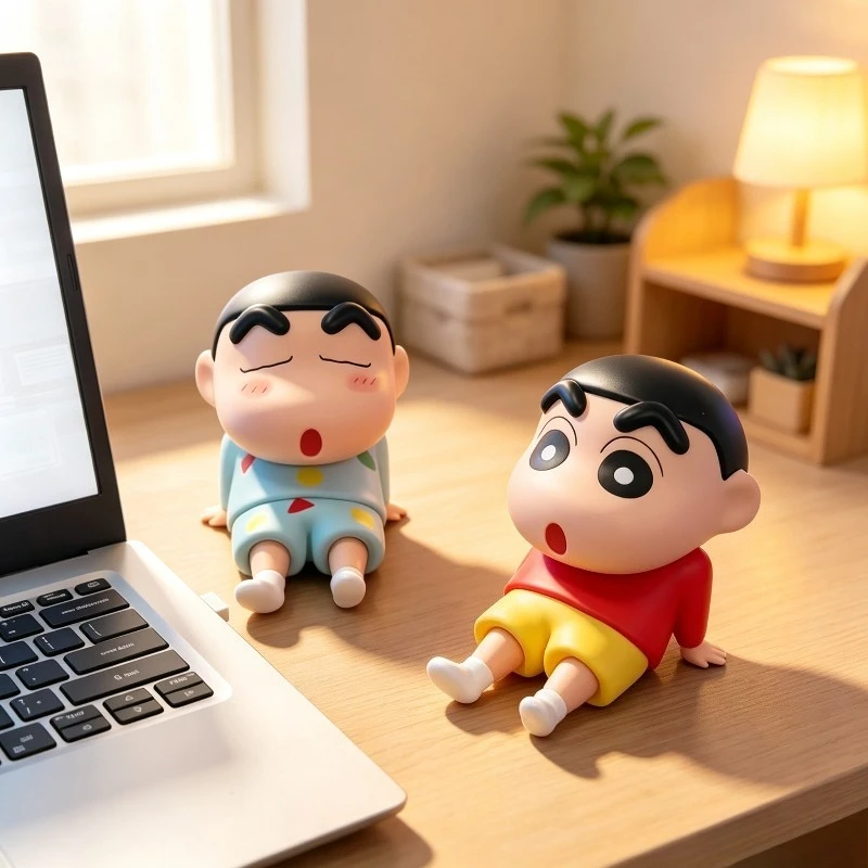 Crayon Shin-Chan Anime Figure  - Vinyl Figure Blank ulasan dan harga