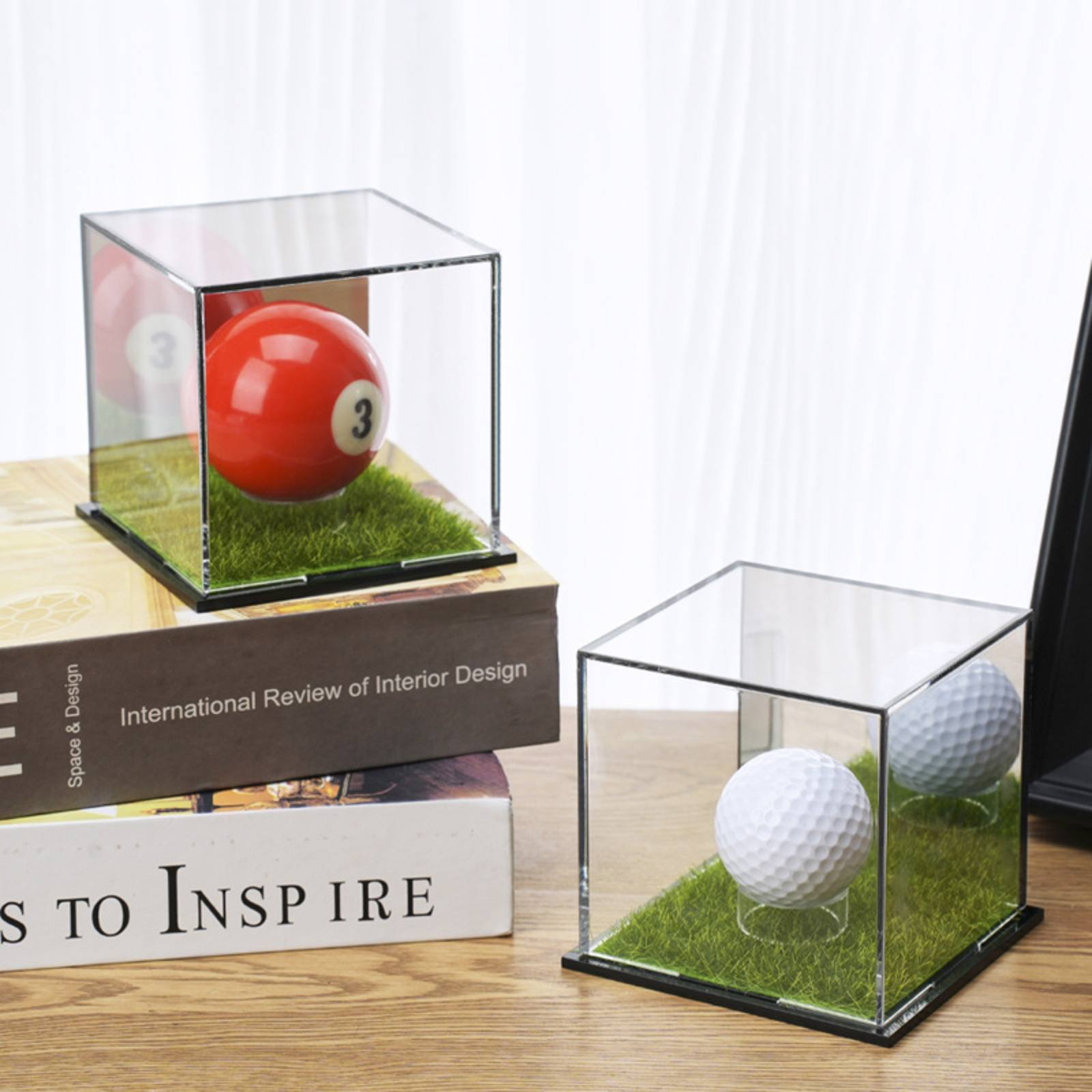 Mirror Back Display Case Remov - Display Case Acrylic ulasan dan harga