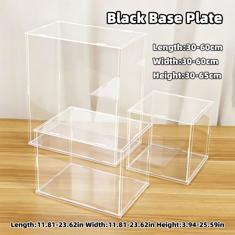 Assembled Clear Acrylic Displa - Display Case Acrylic ulasan dan harga