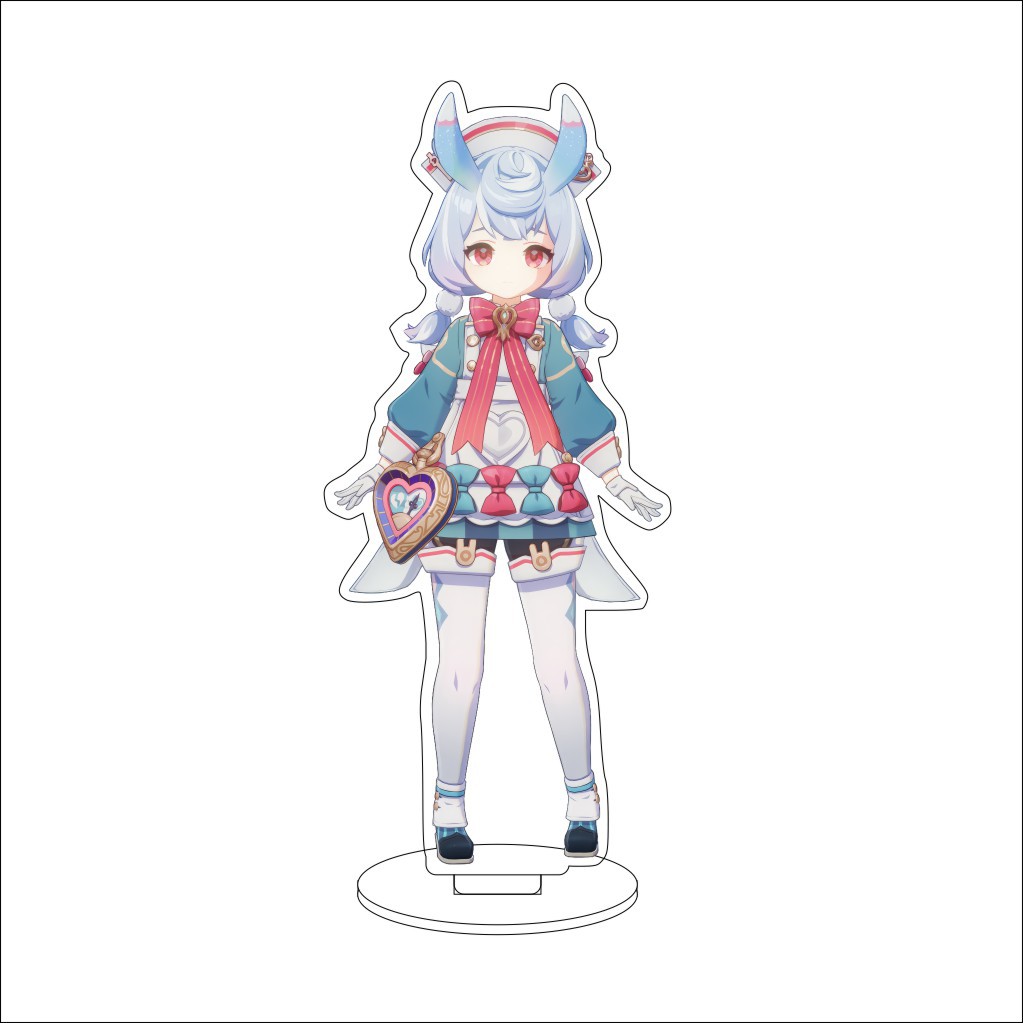 16CM Anime Game Genshin Impact - Figma Stand Set ulasan dan harga
