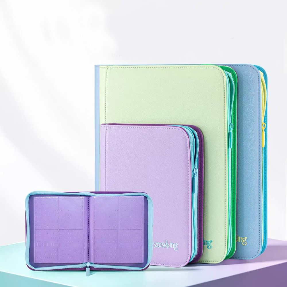 Sanseking PU Leather Zipper Ca - Pokemon Binder Card ulasan dan harga