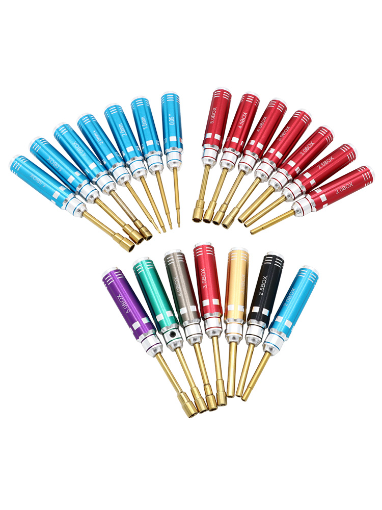 7PCS Short Handle RC Hex Screw - Tamiya Model Paint Set ulasan dan harga