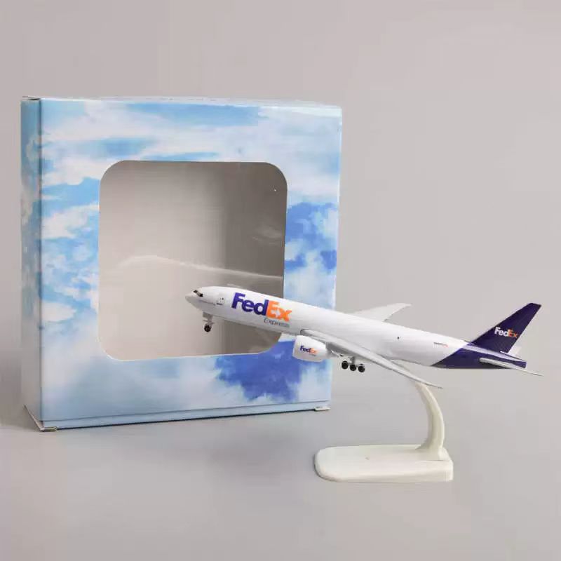 20cm Scale Aircraft	FedEx Avia - Model Airplane Plastic ulasan dan harga