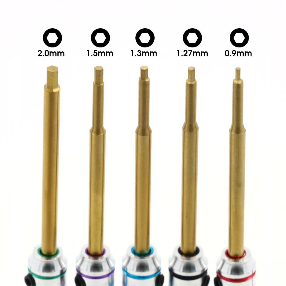 5pcs/set RC Mini 0.9mm 1.27mm  - Tamiya Model Paint Set ulasan dan harga