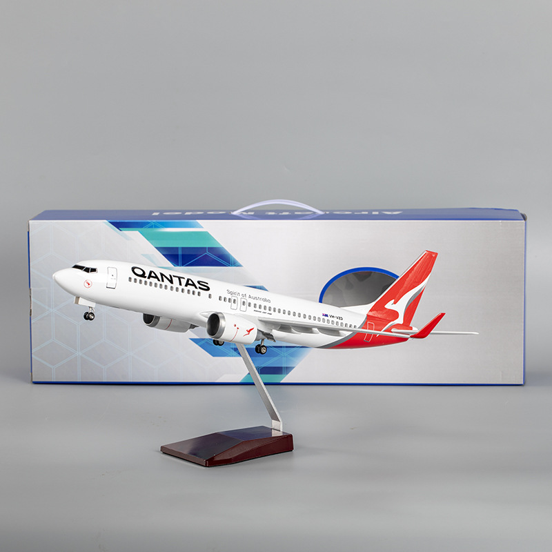 47cm Resin Model Airplane Qant - Model Airplane Plastic ulasan dan harga